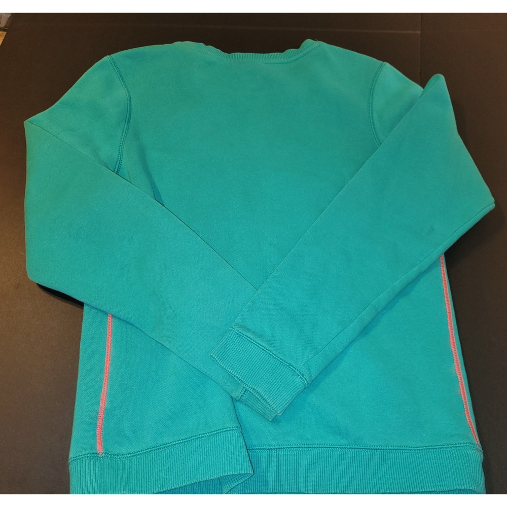 Under Armour Pullover Sweatshirt Activewear Top Pouch Pocket Teal‎ Small - Picture 4 of 5
